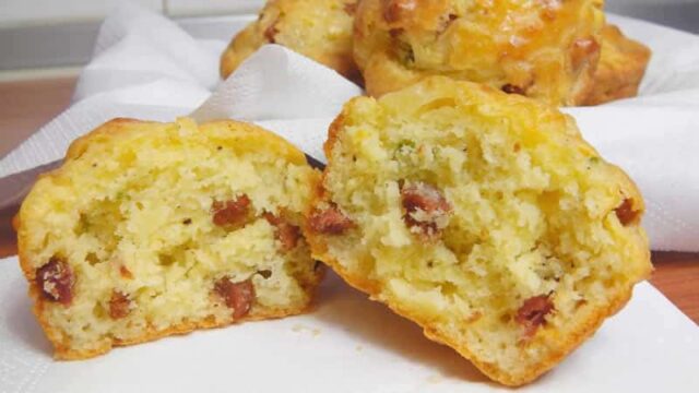 Muffins Sal Lardon Au Thermomix Recette Facile Et Rapide