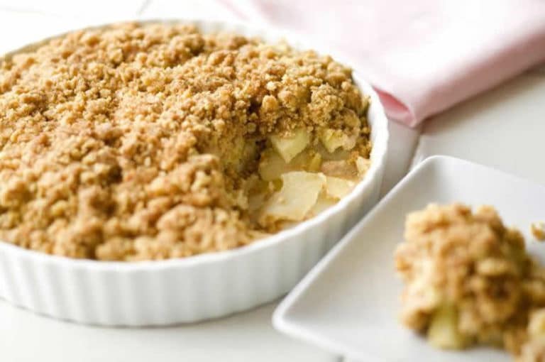 Crumble Aux Pommes Au Thermomix