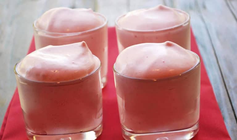 Mousse Cr Meuse Aux Fraises Au Thermomix