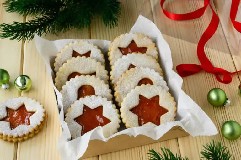 Friandises de Noël Bredele fourrés à la confiture au Thermomix