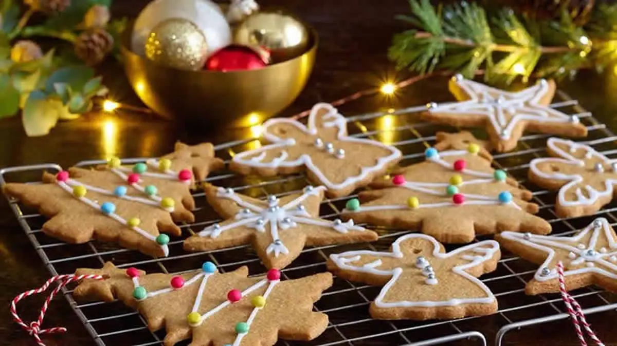 Friandises de Noël Biscuits de Noël à la cannelle et au gingembre