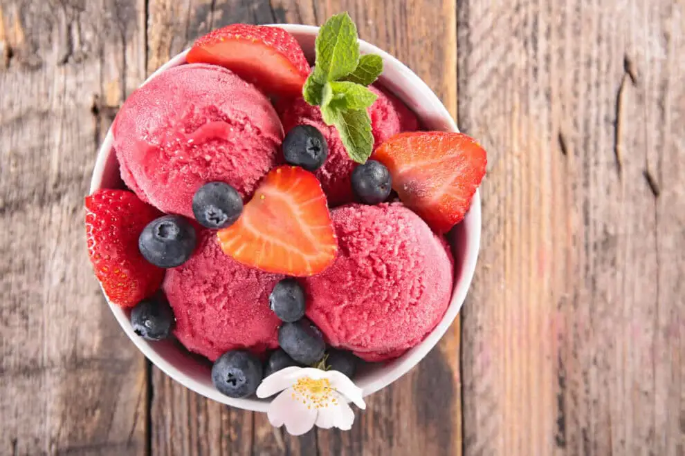 Sorbet Aux Fruits Rouges Au Thermomix Un D Lice Rafra Chissant