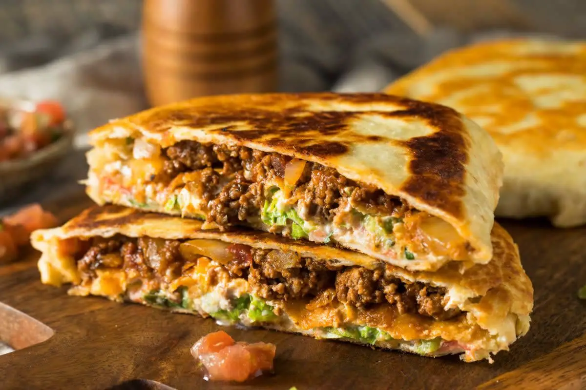 Quesadillas Gourmet La Viande Hach E Un D Lice Fusion Mexicain