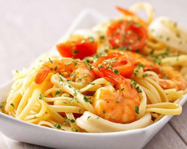 Spaghettis Aux Crevettes Et Tomates Recette Ww W Watchers En Smart Point