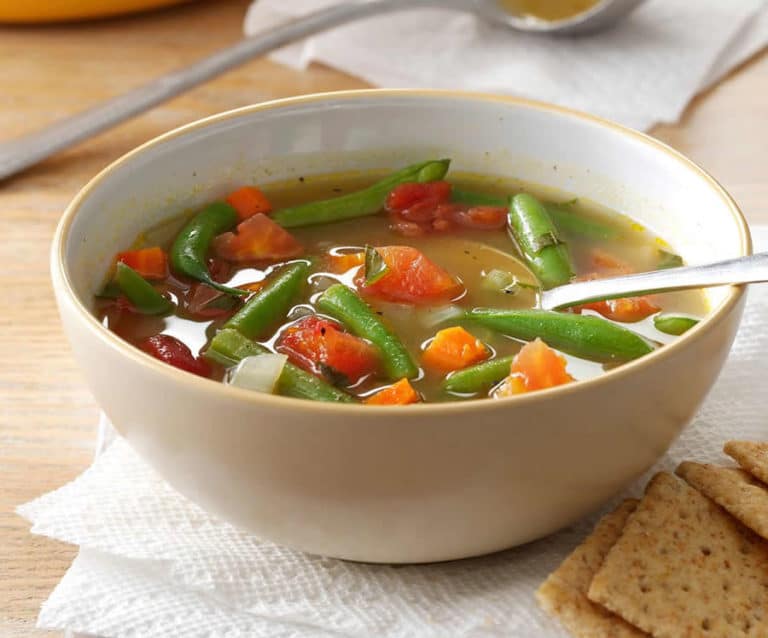 Soupe de haricots verts au thermomix