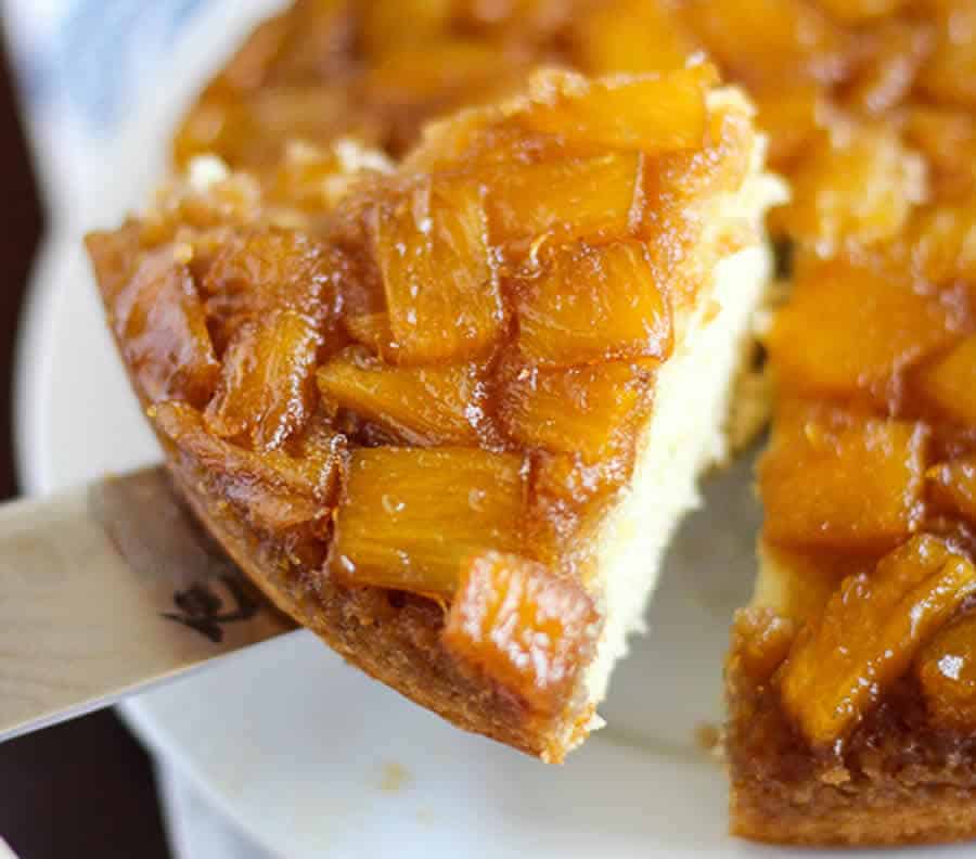Tarte A L Ananas Caramelise Au Thermomix Recette Thermomix