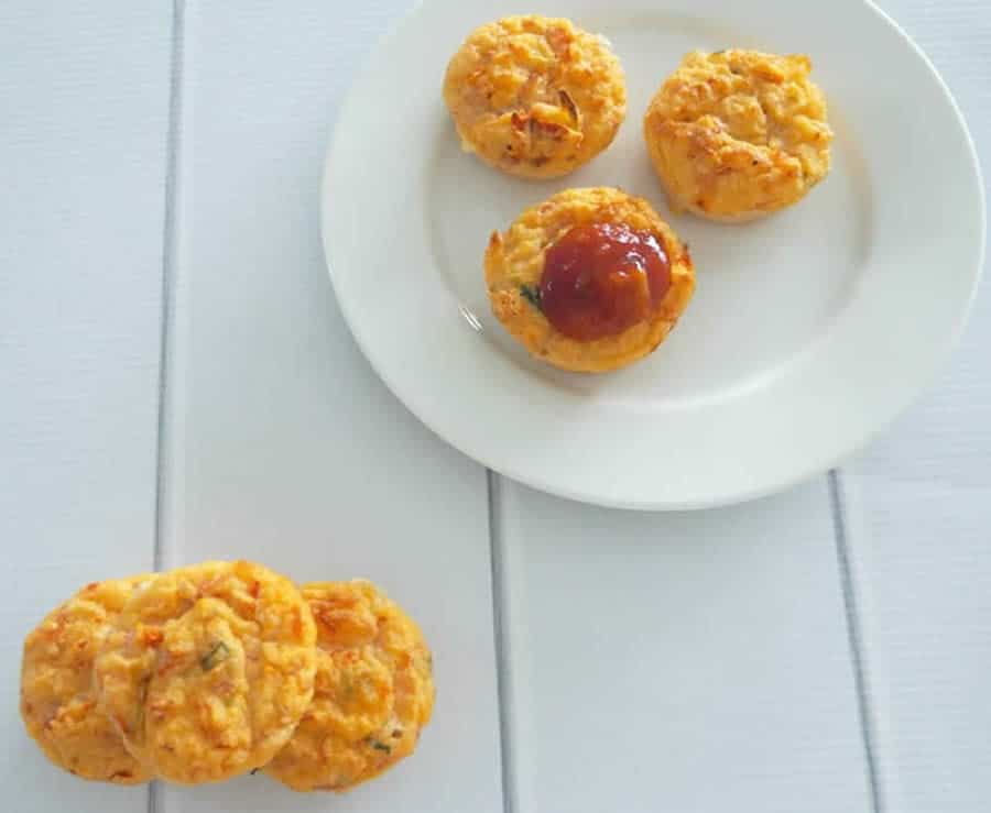 Muffins aux tomates et jambon au Thermomix