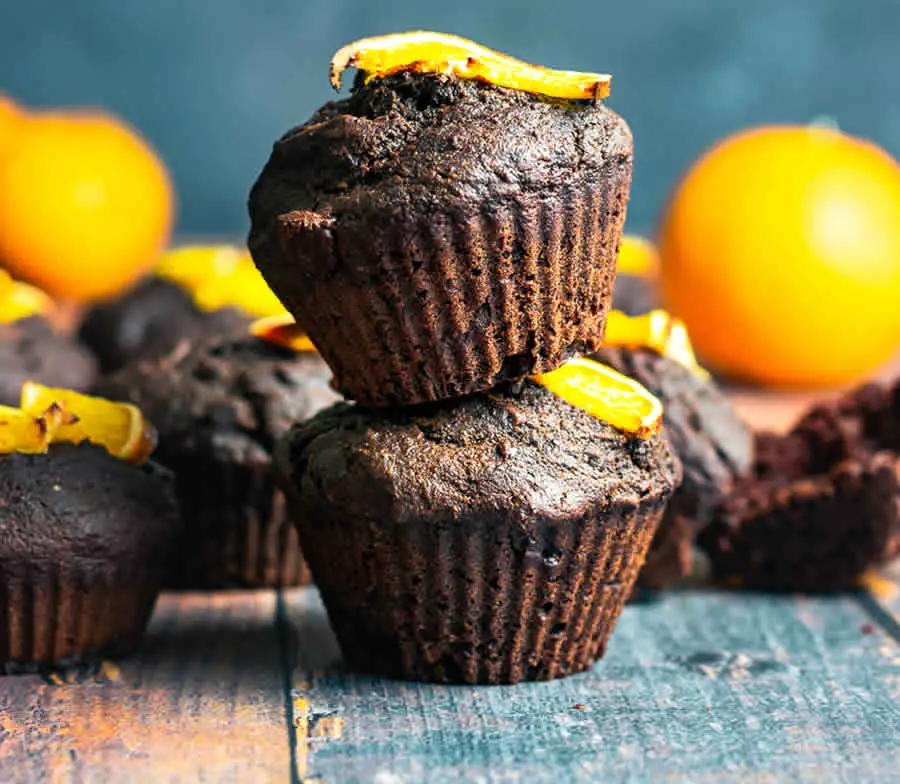 Muffins Au Chocolat Et A L Orange Au Thermomix Thermoblogs Agregateur De Recettes Thermomix