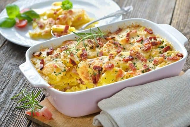 Gratin L Ger De Pommes De Terre Et Navet