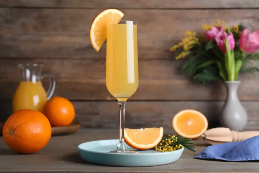 Cocktail Mimosa au Thermomix, le grand classique des soirées festives