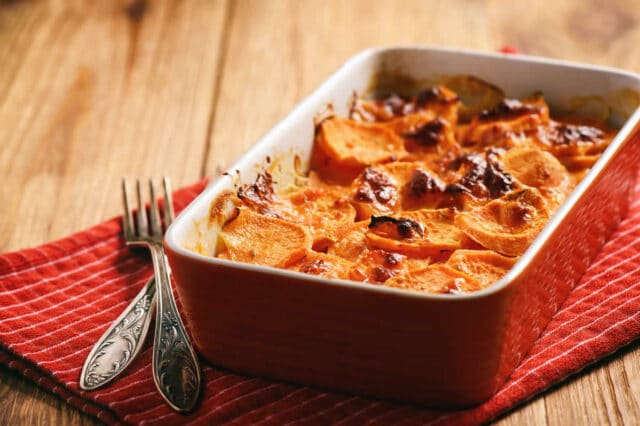 Gratin Dauphinois De Patates Douces : Une Recette Simple Et Gourmande