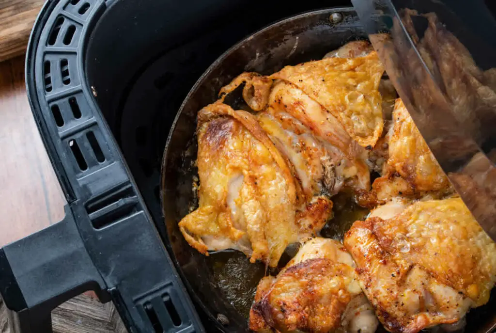 Cuisse de poulet au Airfryer