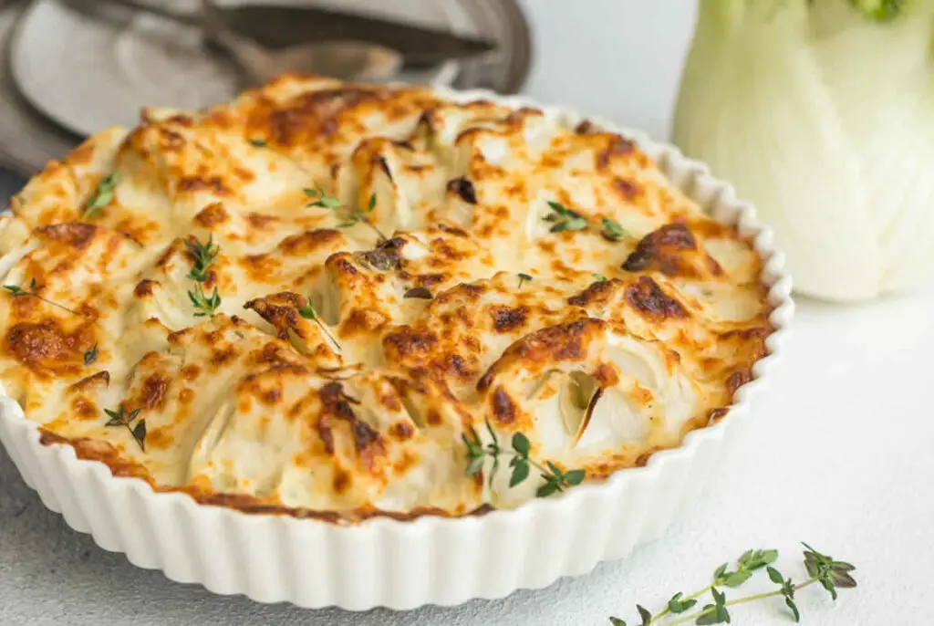 Gratin de Fenouil au Chèvre au Thermomix