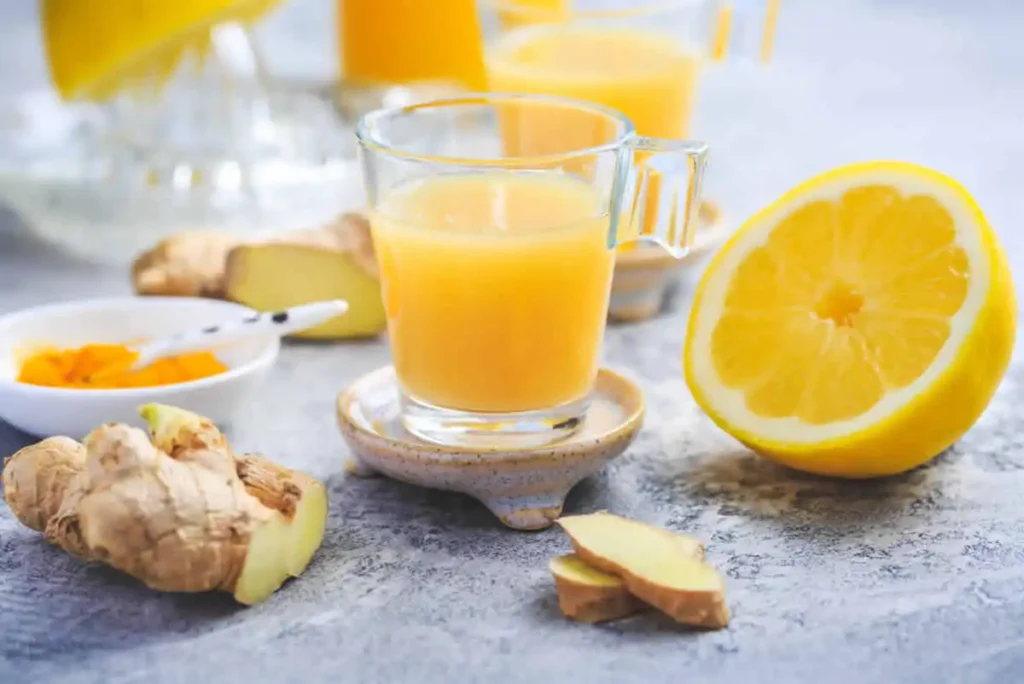 Shot gingembre orange au Thermomix