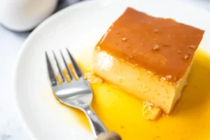 Flan à la Mangue