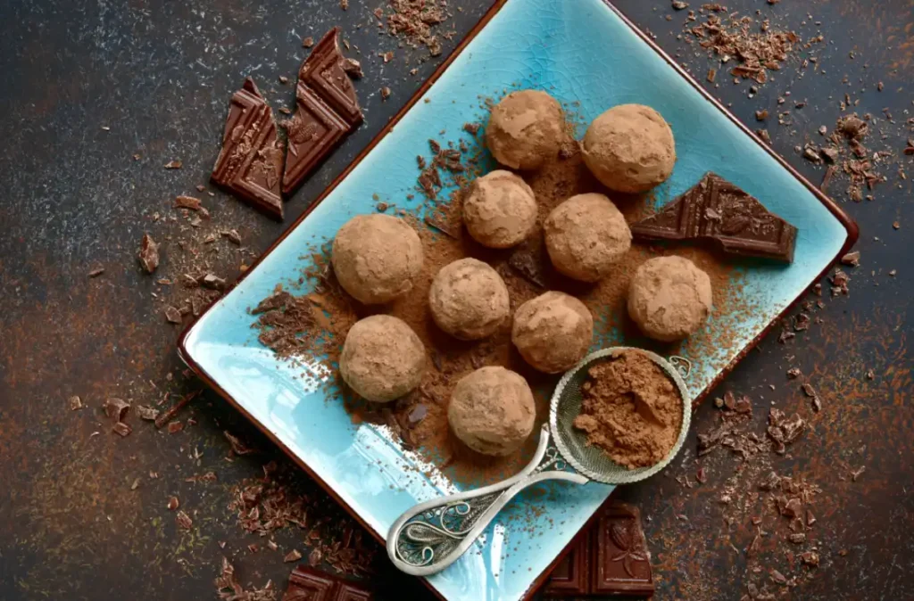 Truffes au Rhum et à la Cannelle