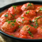 Boulettes de Bœuf Haché à la Sauce Tomate