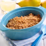 Crumble aux Poires et Noix de Pécan au Thermomix