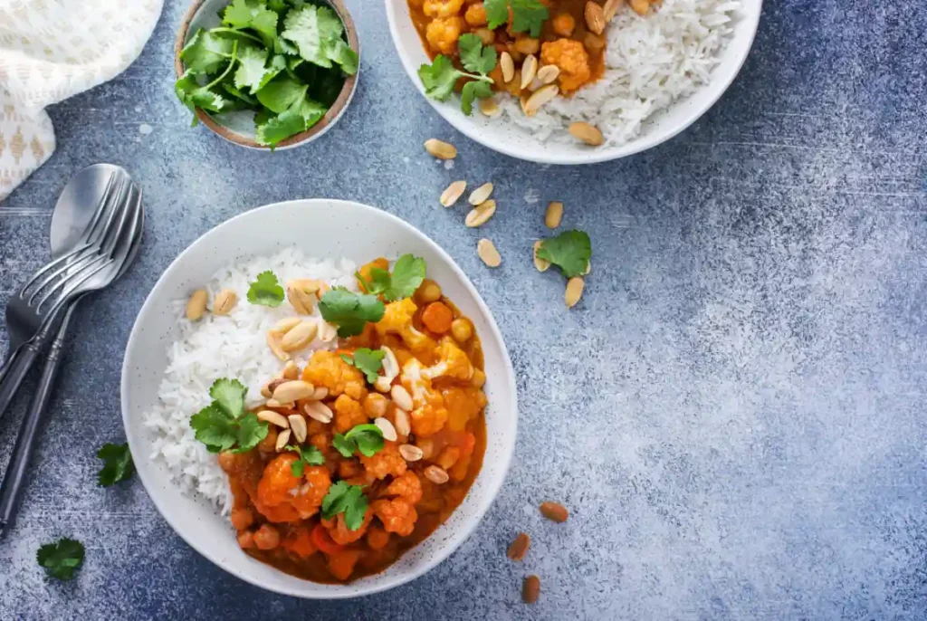 Curry de Butternut, Pois Chiches et Lentilles au Thermomix