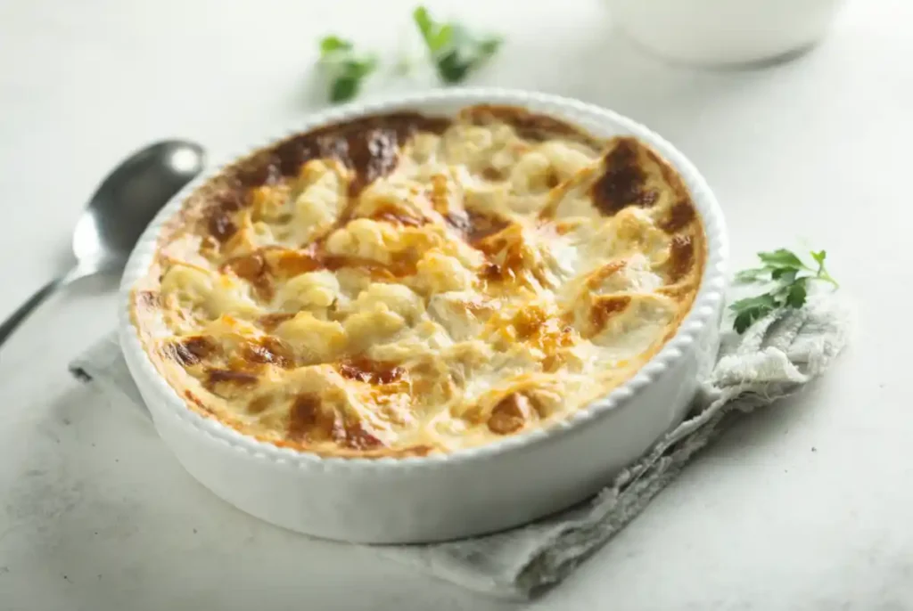 Gratin de chou-fleur et pommes de terre