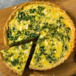 Quiche aux Épinards et Fromage de Chèvre
